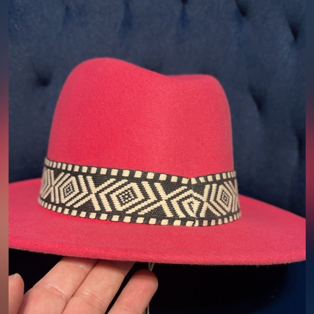 Pink Felt hat